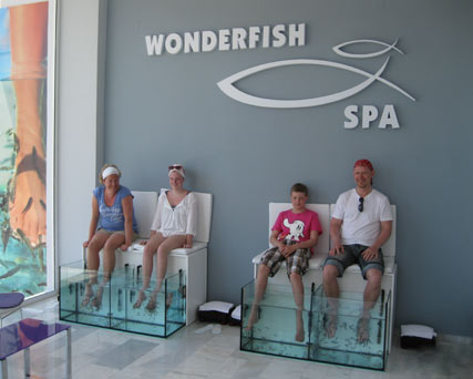 Fish Spa στην Χερσόνησο Κρήτης